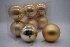 10cm  s/6 .  matt/pearly  champagne