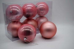 10cm  s/6 .  matt/pearly blush pink