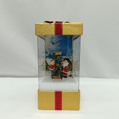  (santa)// 14.5*14.5*28.5cm gold