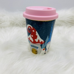  / elf house 9*12.7*6.2cm 400ml blue/pink