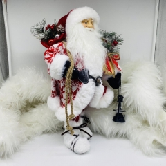 santa 30*18*65cm / red/white