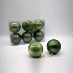 8cm  s/6 .  matt/pearly pine green
