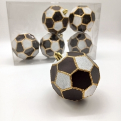   8cm s/6  black/white/gold(football) 
