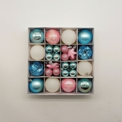   3cm*28/4.5cm*2/6cm*12 pink/white/arctic blue 