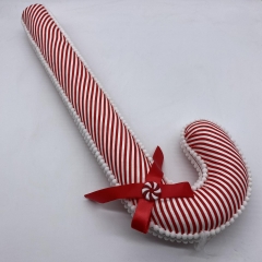 stripes candy cane 19*5.5*52cm red/white