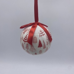  foam 7cm christmas trees white