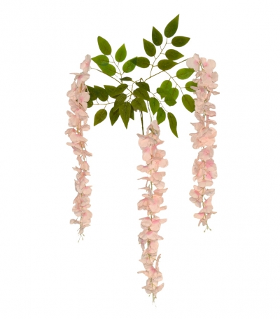 ΤΕΧΝΗΤΟ BUSH S/12 HANGING HYDRANGEA 98CM SALMON PINK