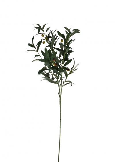 ΤΕΧΝΗΤΟ ΚΛΑΔΙ ΕΛΙΑΣ 100CM ΜΕ ΚΑΡΠΟΥΣ(10 BRANCHES)