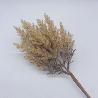 ΤΕΧΝΗΤΟ BUSH MILLET GRASS FROSTED 32CM NATURAL