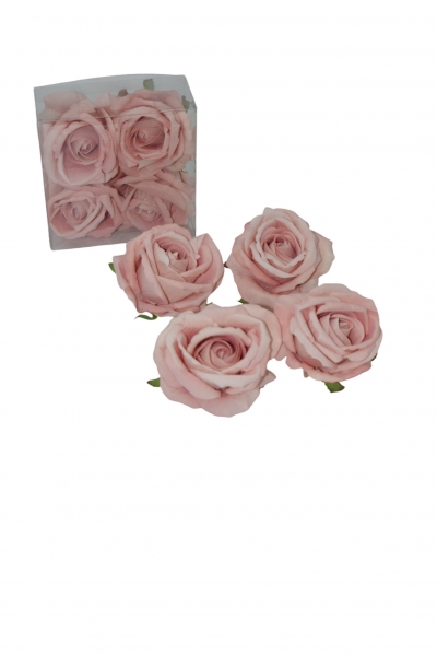 ΤΕΧΝΗΤΟ ΤΡΙΑΝΤΑΦΥΛΛΟ VELVET S/4 D.9CM PINK