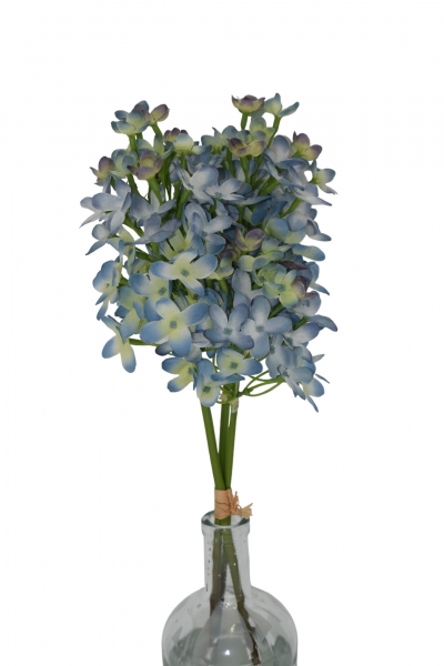 TEXNHTO ΜΠΟΥΚΕΤΟ HYDRANGEA LONG 40CM LIGHT BLUE