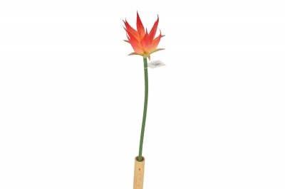 ΤΕΧΝΗΤΟ ΑΝΘΟΣ 9 LEAF COROLLA 70CM ORANGE