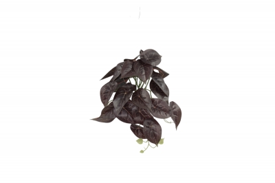 ΤΕΧΝΗΤΟ BUSH PHILO. HANGING 26CM BORDEAUX