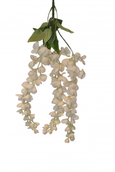 ΤΕΧΝΗΤΟ ΚΛΑΔΙ LOCUST FLOWER 65CM CREAM