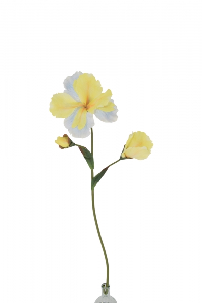 ΤΕΧΝΗΤΟ ΚΛΑΔΙ GERMAN IRIS 68CM YELLOW