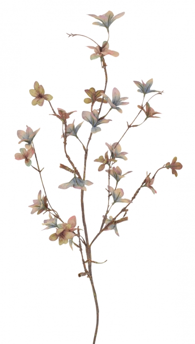 ΤΕΧΝΗΤΟ ΚΛΑΔΙ AUTUMN LEAVES 90CM PURPLE
