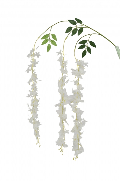 ΠΑΚΕΤΟ S/12 ΤΕΧΝΗΤΟ ΑΝΘΟΣ JASMINE ΚΡΕΜΑΣΤΟ 106CM WHITE