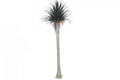 ΤΕΧΝΗΤΟ ΔΕΝΤΡΟ YUCCA ΣΕ ΓΛΑΣΤΡΑ 240CM ΛΕΥΚΟ