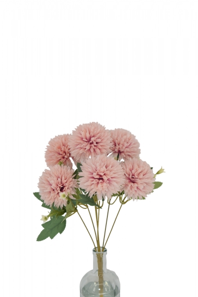 ΤΕΧΝΗΤΟ BUSH CHRYSANTHEMUMx7 D.10CM, H.43CM DUSTY PINK