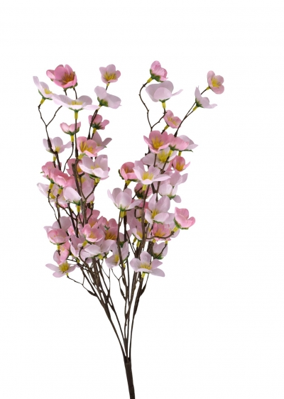 ΤΕΧΝΗΤΟ BUSH PEACH BLOSSOM H.50CM 64GRAMS PINK