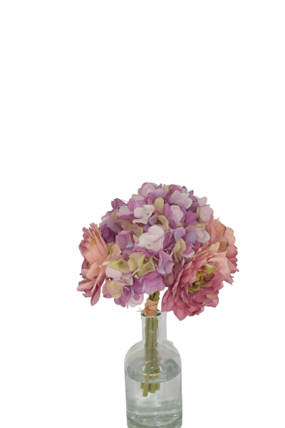 ΤΕΧΝΗΤΟ ΜΠΟΥΚΕΤΟ DAHLIA/HYDRANGEA 30CM LAVENDER