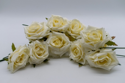 ΠΑΚΕΤΟ S/12 ΤΡΙΑΝΤΑΦΥΛΛΟ BUD PICK 7CM WHITE