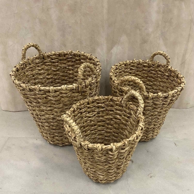 ΚΑΛΑΘΙΑ ΠΛΕΚΤΑ ΦΥΣΙΚΑ 39*28*39CM/ 34*23*35CM/ 29*19*30CM S/3