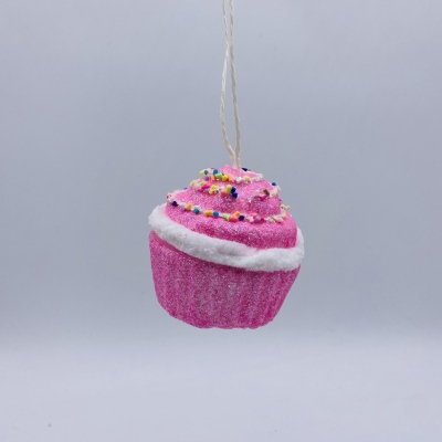 foam cupcake 6*7cm pink