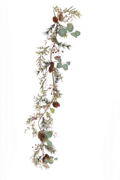 χρ.γιρλαντα golden glow pe/pvc 153cm green