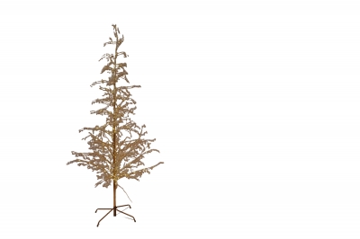 φωτιζομενο δεντρο acrylic 180cm 230led champagne warm white
