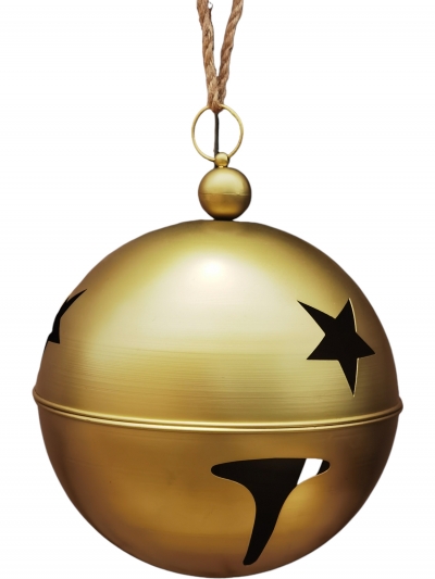 giant bell(κουδουνα μεταλλικη) 20cm gold