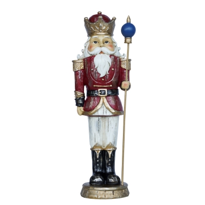 καρυοθραυστης resin classic antique 8.5*7*25.5cm red