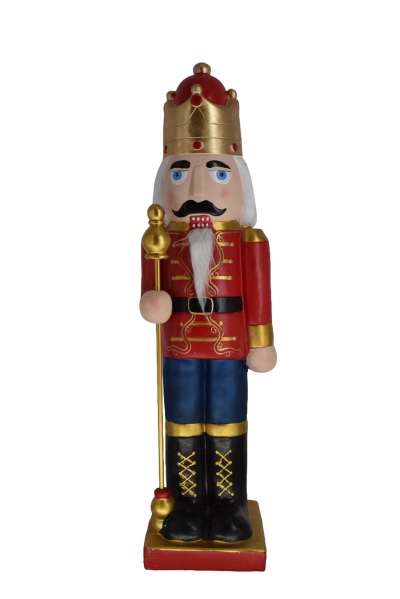 καρυοθραυστης mg.ox  34x28x124cm red/gold
