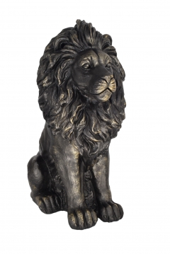 lion mg.ox  56x37x74cm black