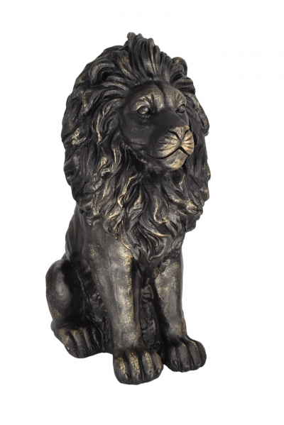 lion mg.ox  56x37x74cm black