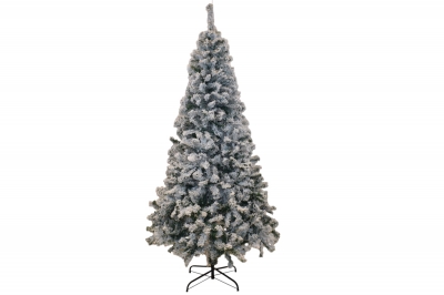 χρ.δεντρο 240cm snowflake flocked pvc