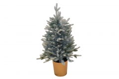 . 90cm sparkly grey pe/pvc