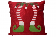  santa`s helper 40*40cm red/green