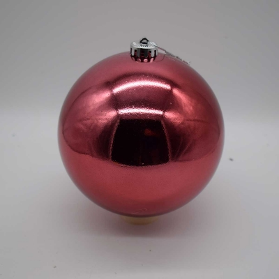 15cm χρ.μπαλα αθραυστη shiny velvet pink