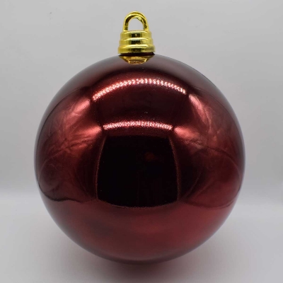 30cm χρ.μπαλα αθραυστη shiny oxblood