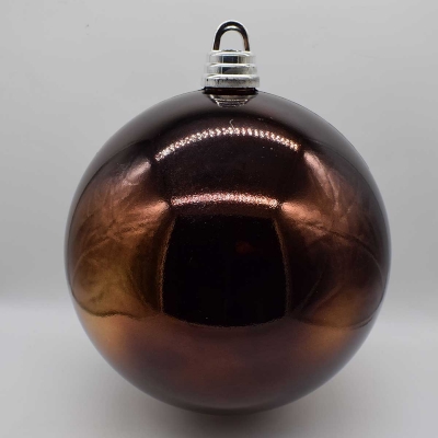 30cm χρ.μπαλα αθραυστη shiny dark brown