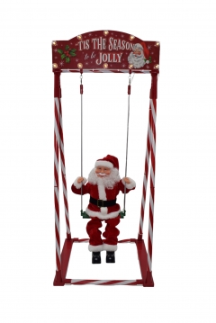 swinging santa 42*36.5*102cm //