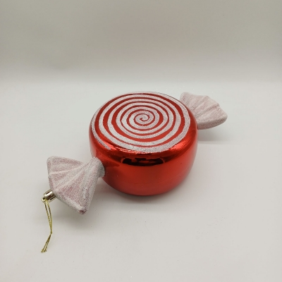 καραμελα 12cm red/white αθραυστη