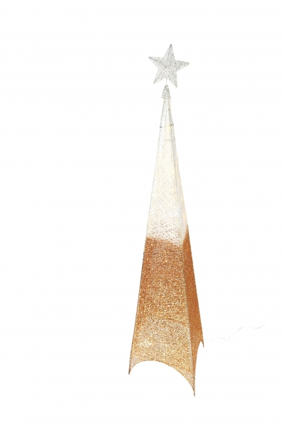 χρ.δεντρο πλεξη 150cm 60led champagne degrade