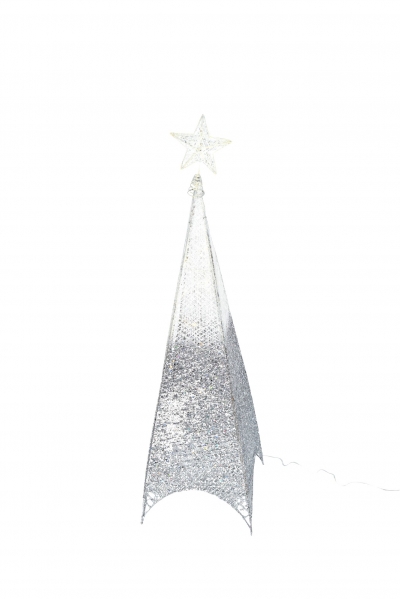 χρ.δεντρο πλεξη 90cm 30led silver degrade