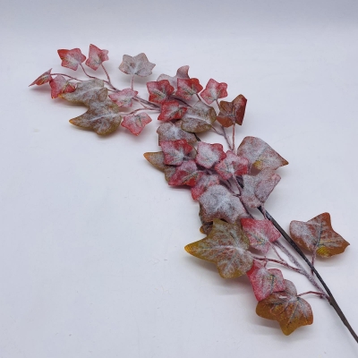 τεχνητο κλαδι κισσος 72cm autumn red