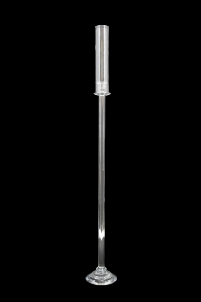 ΚΗΡΟΠΗΓΙΟ ΓΥΑΛΙΝΟ 117cm ΜΟΝΟ DINNER CANDLE