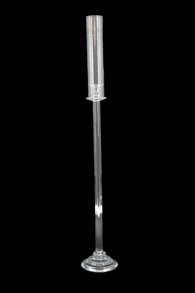 ΚΗΡΟΠΗΓΙΟ ΓΥΑΛΙΝΟ 98cm ΜΟΝΟ DINNER CANDLE