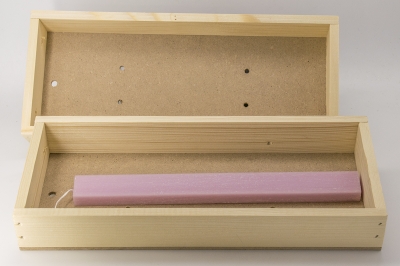 ΚΟΥΤΙ ΠΑΣΧΑΛΙΝΗΣ ΛΑΜΠΑΔΑΣ ΞΥΛΙΝΟ 36x15x5cm