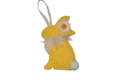 ΣΤΟΛΙΔΙ ΚΡΕΜΑΣΤΟ ΛΑΓΟΥΔΑΚΙ ΤΣΟΧΑ 11X7.5CM YELLOW